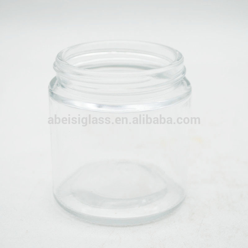 Wholesale candle jars in bulk 250ml large glass candle jars with aluminium lids