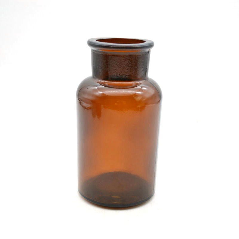Wholesale cheap camber grinding of the mouth glass reagent bottle lab bottles