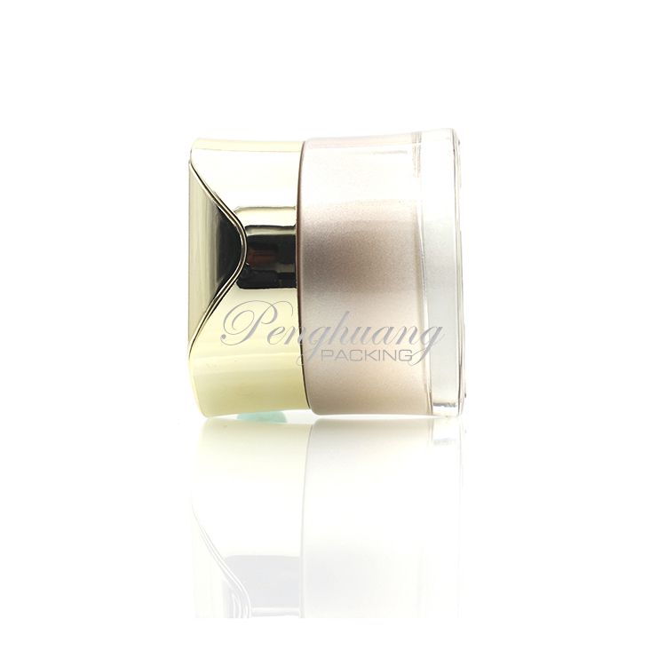 Wholesale cheap empty 50ml container glass cosmetics jar packaging