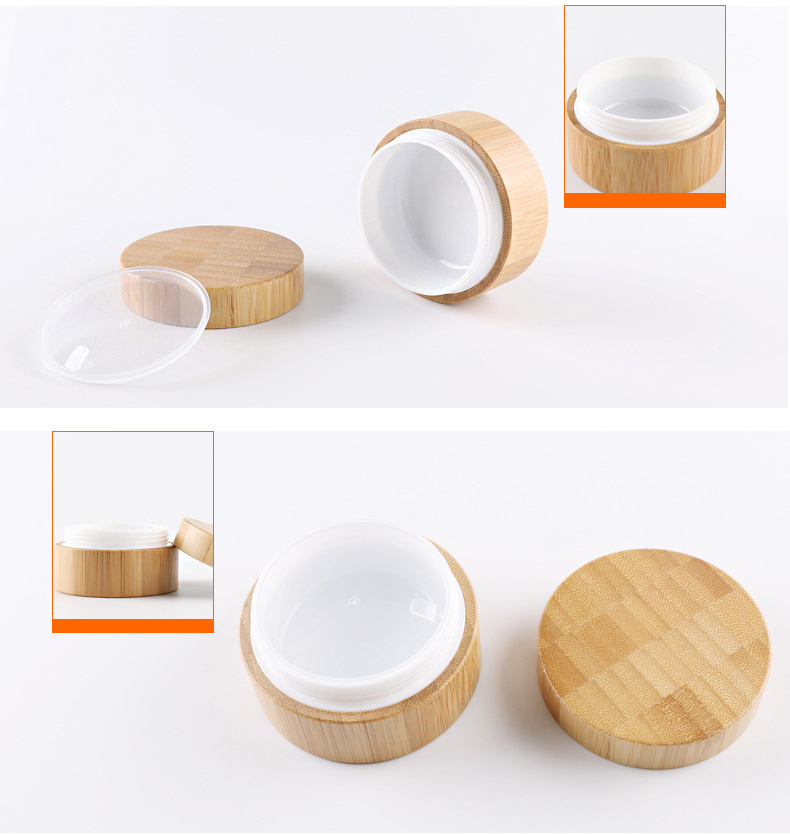 Wholesale cheap empty 50ml container plastic cosmetics jar