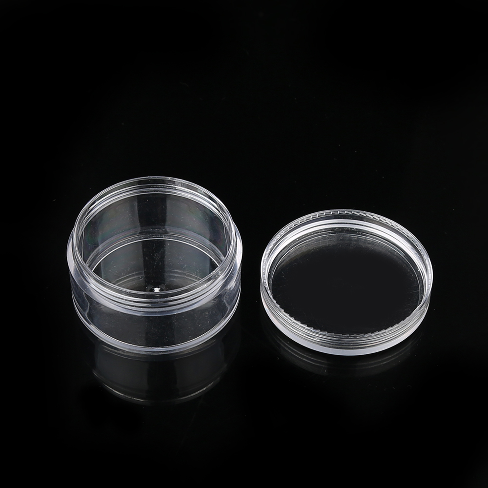 Wholesale cheap empty luxury cream jar 3ml 5ml 10ml 15ml 20ml transparent Cosmetic container