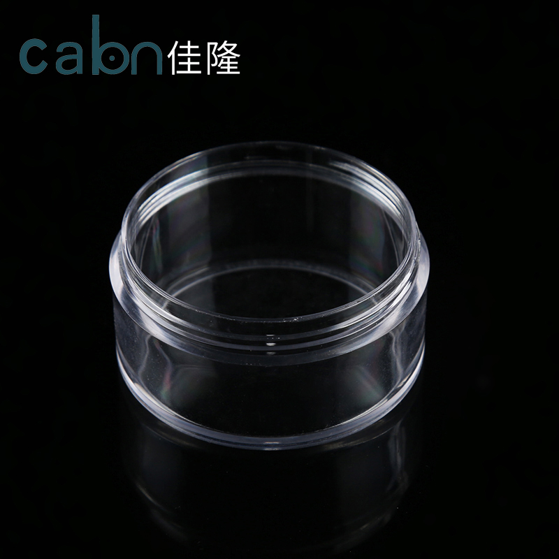 Wholesale cheap empty luxury cream jar 3ml 5ml 10ml 15ml 20ml transparent Cosmetic container
