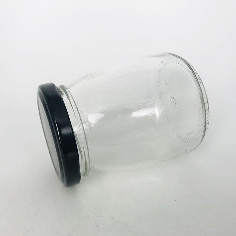 Wholesale cheap price 150 ml 200 ml clear glass pudding jar wholesale