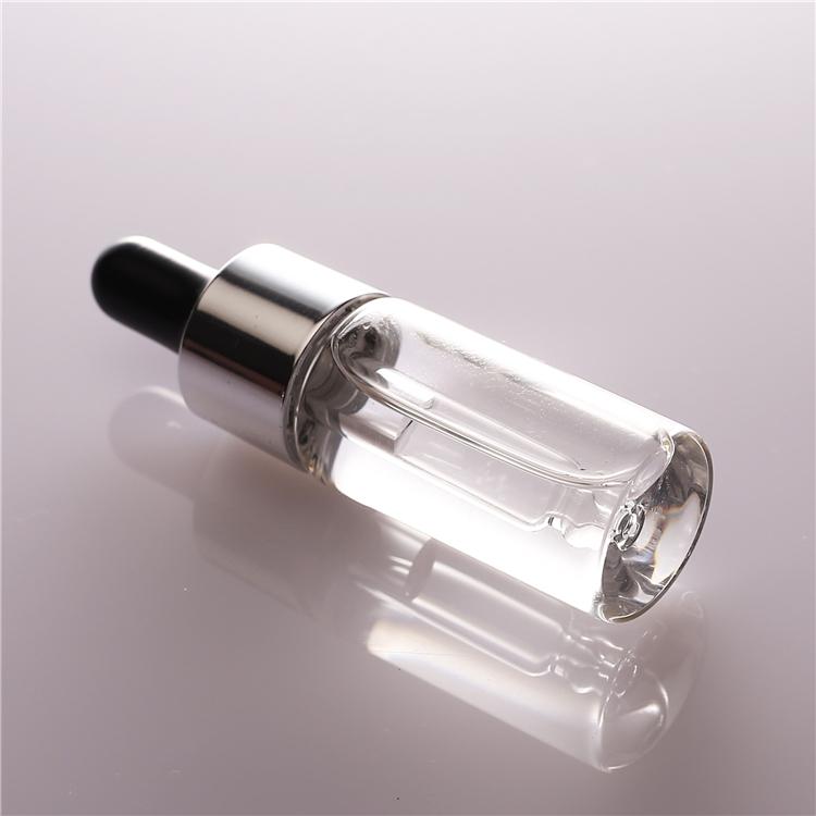 Wholesale clear glass bottle 15ml, 30ml, 60ml with Dropper Tops