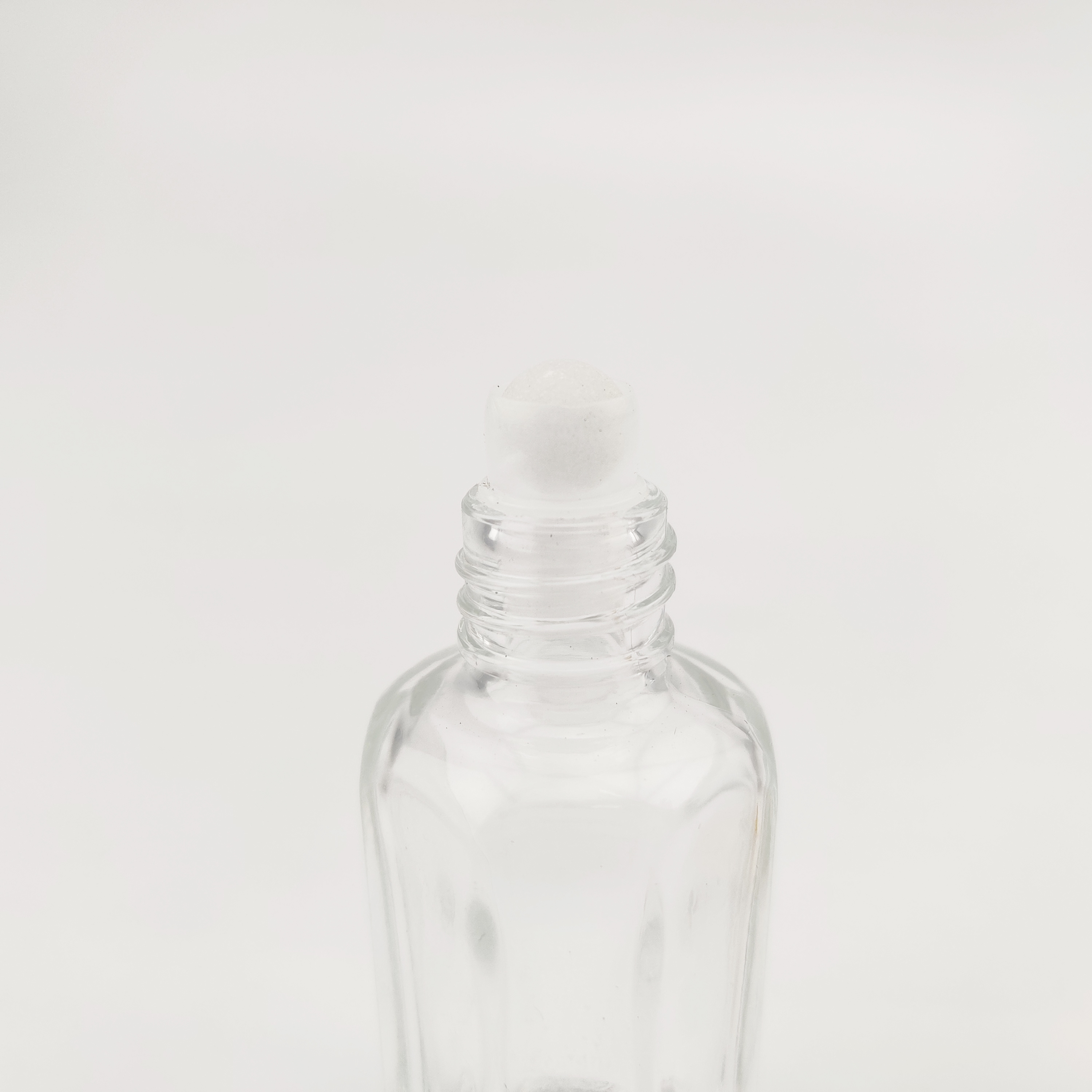 Wholesale clear glass bottle 3ml 6ml empty roll on bottle