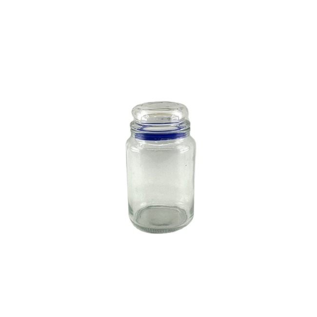 Wholesale cookie jar glass spicy glass jars extra large glass jar with lid