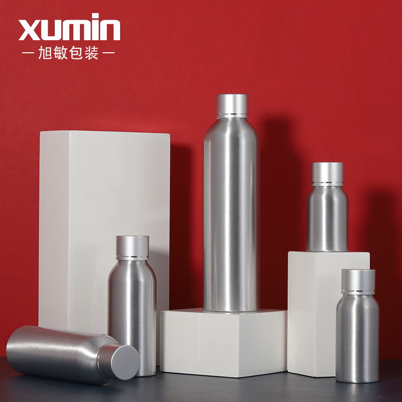Wholesale cosmetic aluminium bottle 30ml 50ml 100ml 120ml 250ml for toner bottle