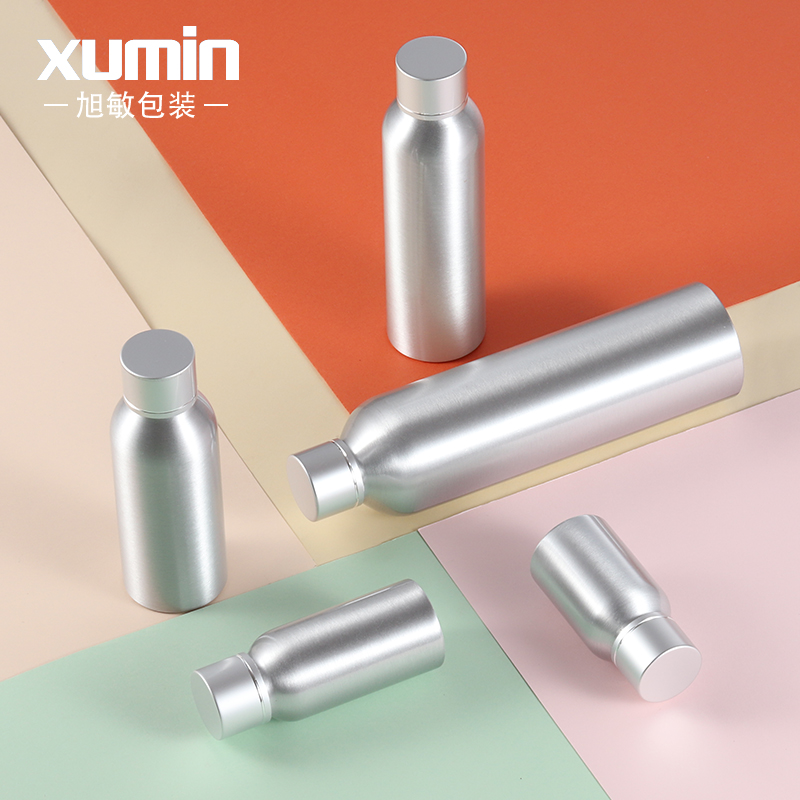 Wholesale cosmetic aluminium bottle 30ml 50ml 100ml 120ml 250ml for toner bottle