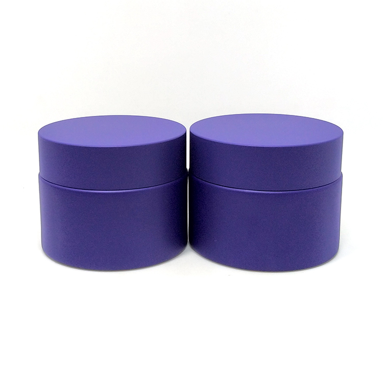 Wholesale cosmetic containers skin care packaging glass cream jar 30g 50g 100g