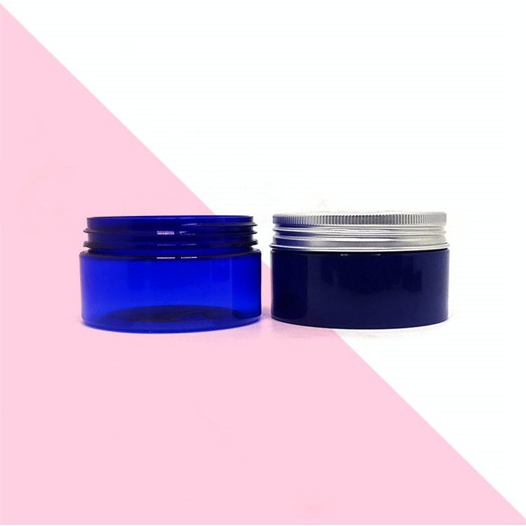 Wholesale cosmetic food packaging pet plastic cosmetic cream jar frascos de plstico