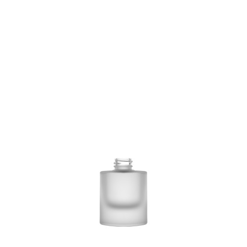 Wholesale cosmetic glass flat shoulder dropper bottle 10ml 15ml 30ml 50ml frosted dropper bottle for essential oil