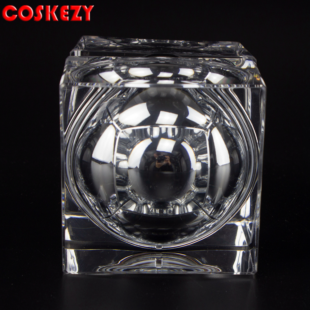 Wholesale cosmetics cream empty jar diamond acrylic cream jar cosmetic packaging lotion jar