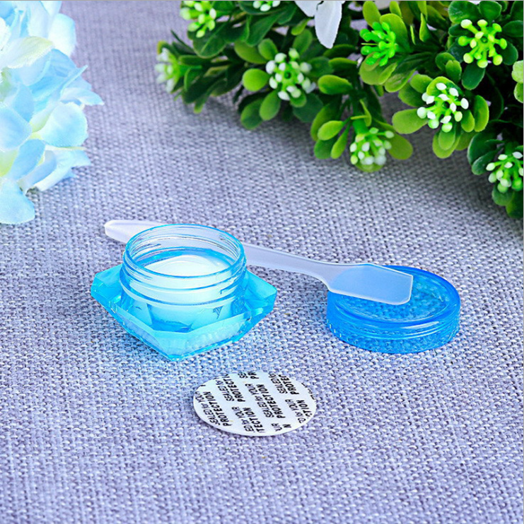 Wholesale cosmetics face cream Empty bottle 3g/5g diamond face cream Box Cream Bottle Cosmetics package sample box empty bottle