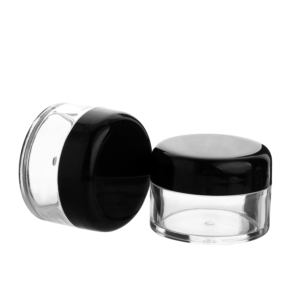 Wholesale cream container 50 ml glass jar cosmetic square glass bottle Morocco for sale