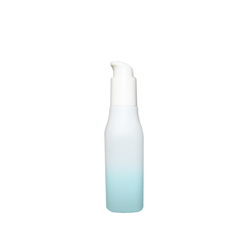 Wholesale cream glass jar 20g 30g 40ml 100ml 120ml custom ceramic white glass lotion bottle for cosmetic and skin care
