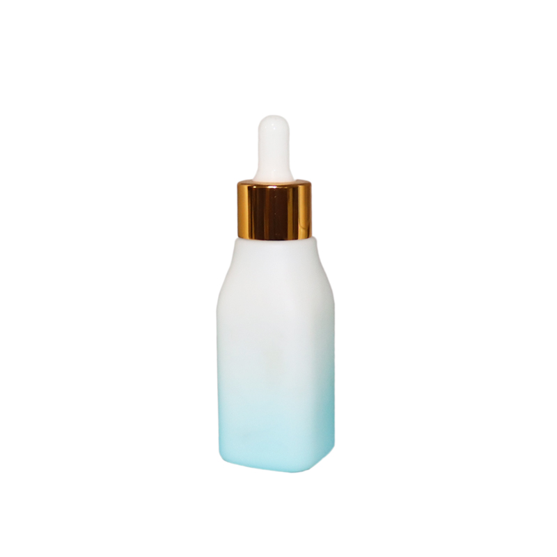Wholesale cream glass jar 20g 30g 40ml 100ml 120ml custom ceramic white glass lotion bottle for cosmetic and skin care