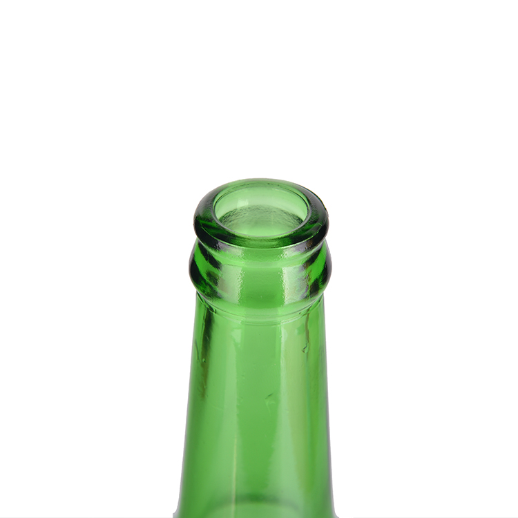 Wholesale crown top botella para cerveza 11oz 330ml green blue glass Beer Bottle