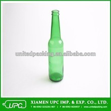 Wholesale crown top botella para cerveza 11oz 330ml green blue glass Beer Bottle