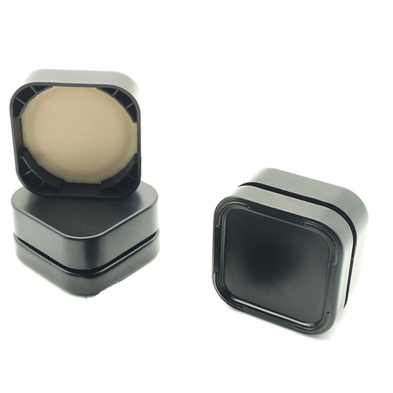 Wholesale cube 3 ml 5 ml 7 ml 9 ml Concentrate wax oil qube glass jar childproof lid