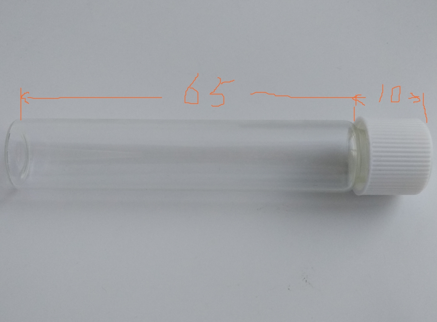 Wholesale custom 120mm Cigar Joint Packaging Tube Custom sticker pre roll glass tubes with lid