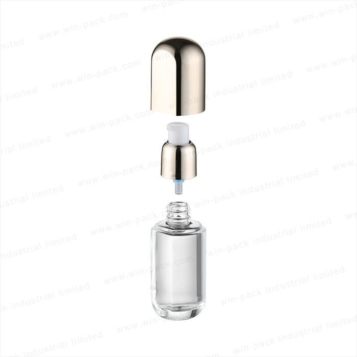 Wholesale custom Luxury 120ml 100ml 40ml cosmetics packaging face cream serum skin care cosmetic bottle sets