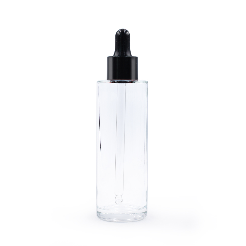 Wholesale custom clear 10ml 20ml 50ml 100ml glass bottle frosted glass bottle
