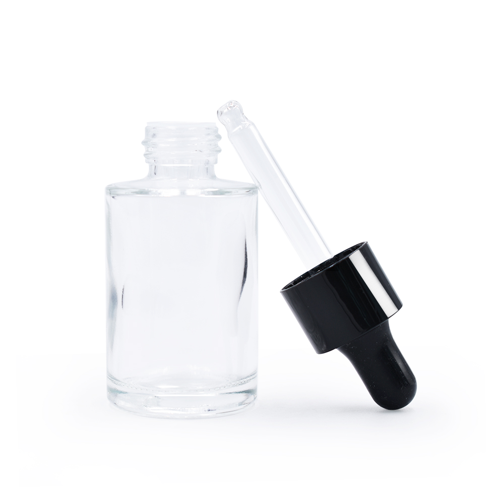 Wholesale custom clear 10ml 20ml 50ml 100ml glass bottle frosted glass bottle