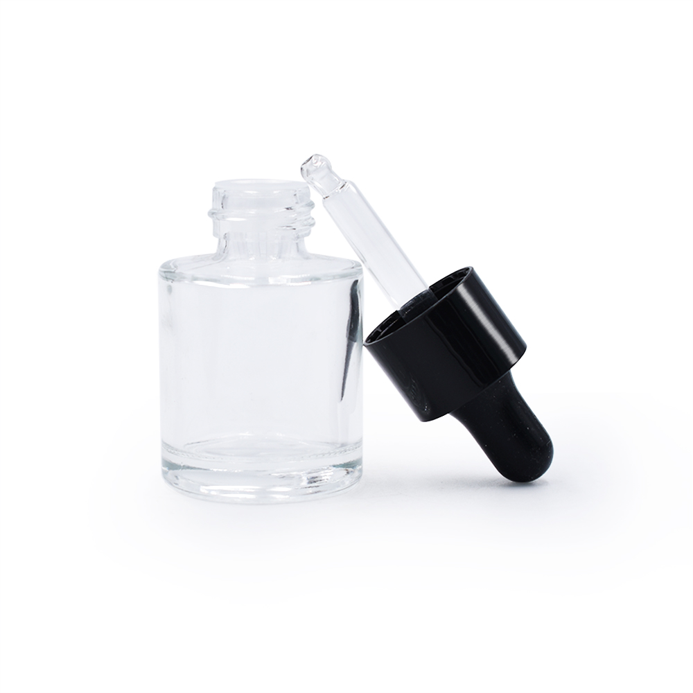 Wholesale custom clear 10ml 20ml 50ml 100ml glass bottle frosted glass bottle