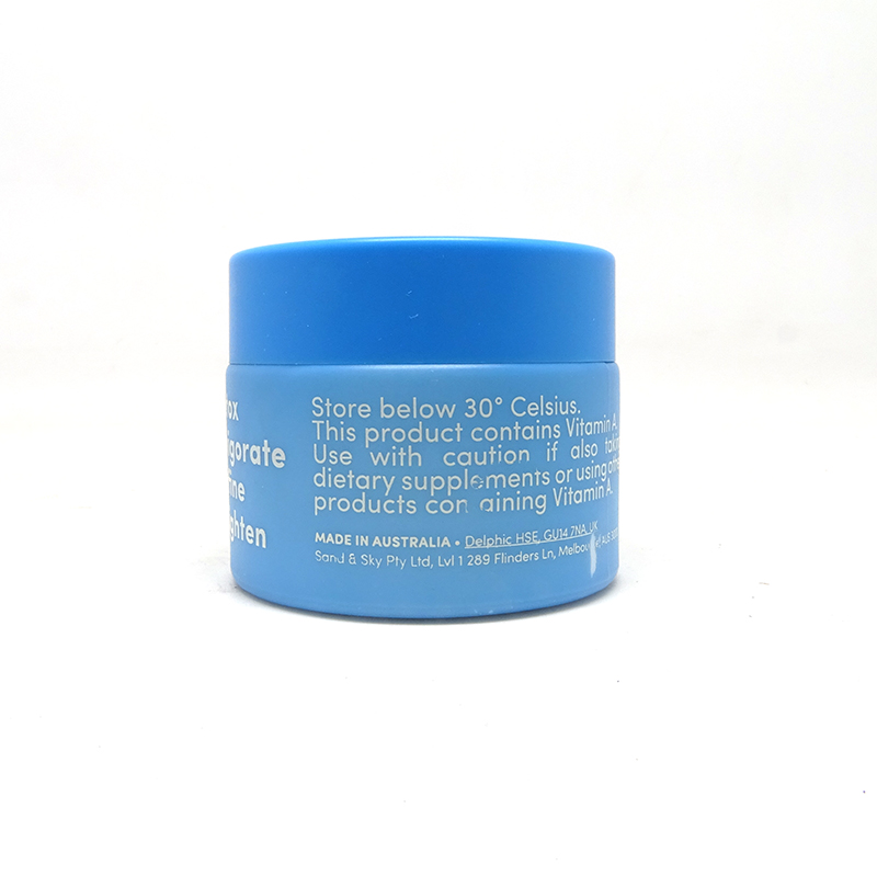 Wholesale custom colored blue pink opal white ceramic glass face cream jars with colorful lids