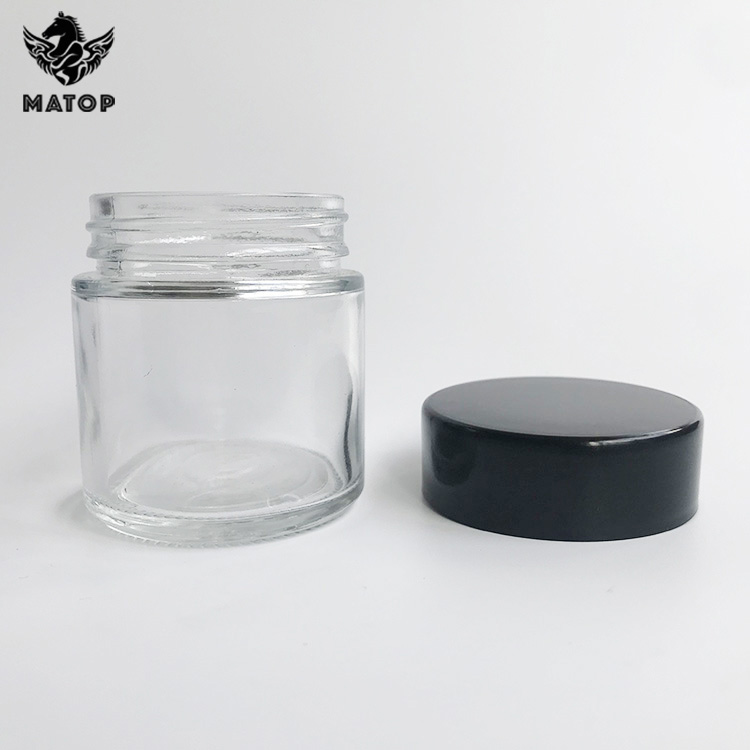 Wholesale custom colors Both sizes hemp stash jar