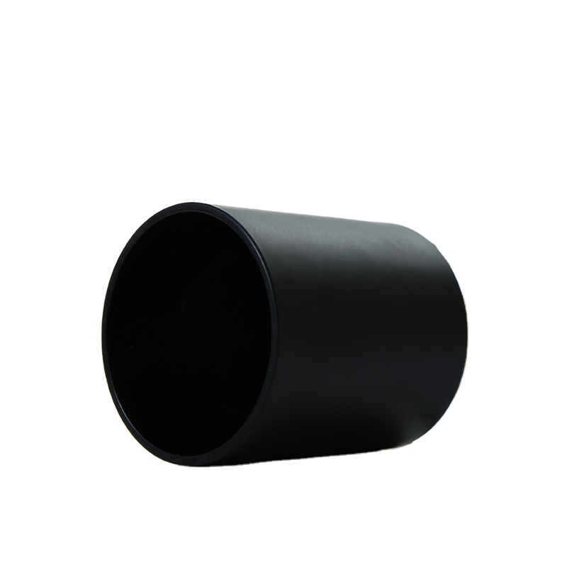 Wholesale custom decorative Scented decorations Mini candle  Luxury Aroma Black Glass Candle
