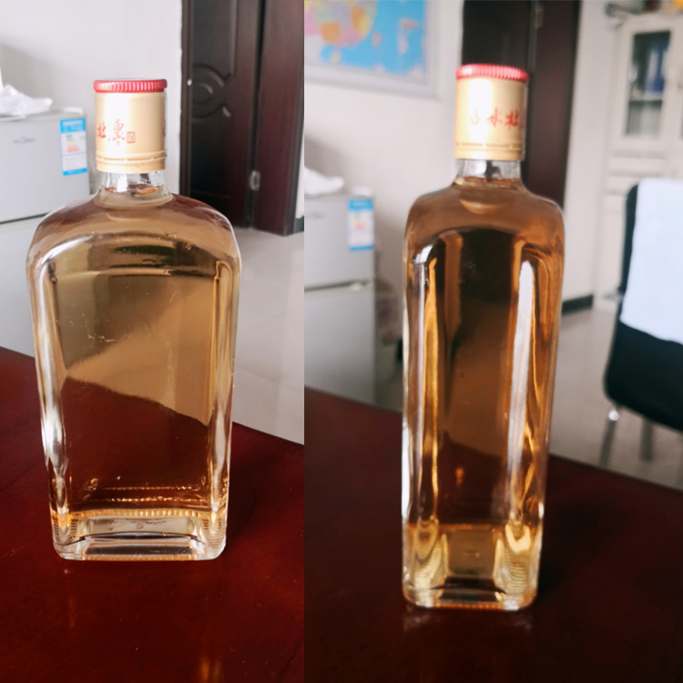 Wholesale custom liquor glass bottle 750ml vodka spirit glass wine bottle 700ml 500ml empty bottle glass