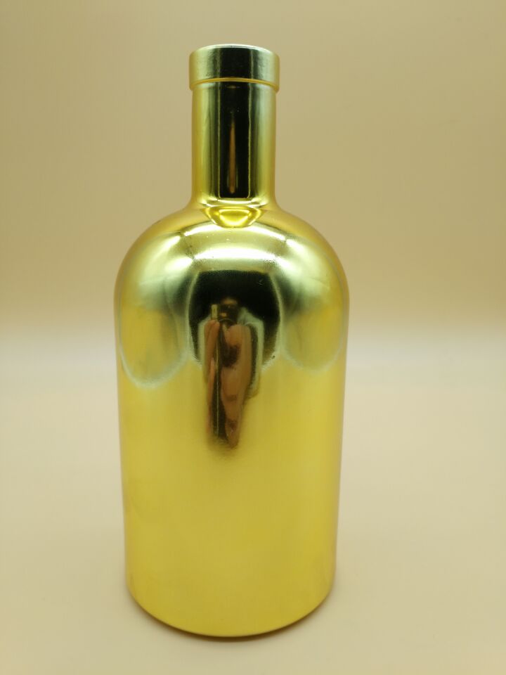 Wholesale custom liquor glass bottle 750ml vodka spirit glass wine bottle 700ml 500ml empty bottle glass