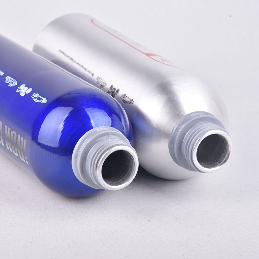 Wholesale custom logo aluminium bottle empty 500ml 750ml 1000ml aluminum bottles for vodka