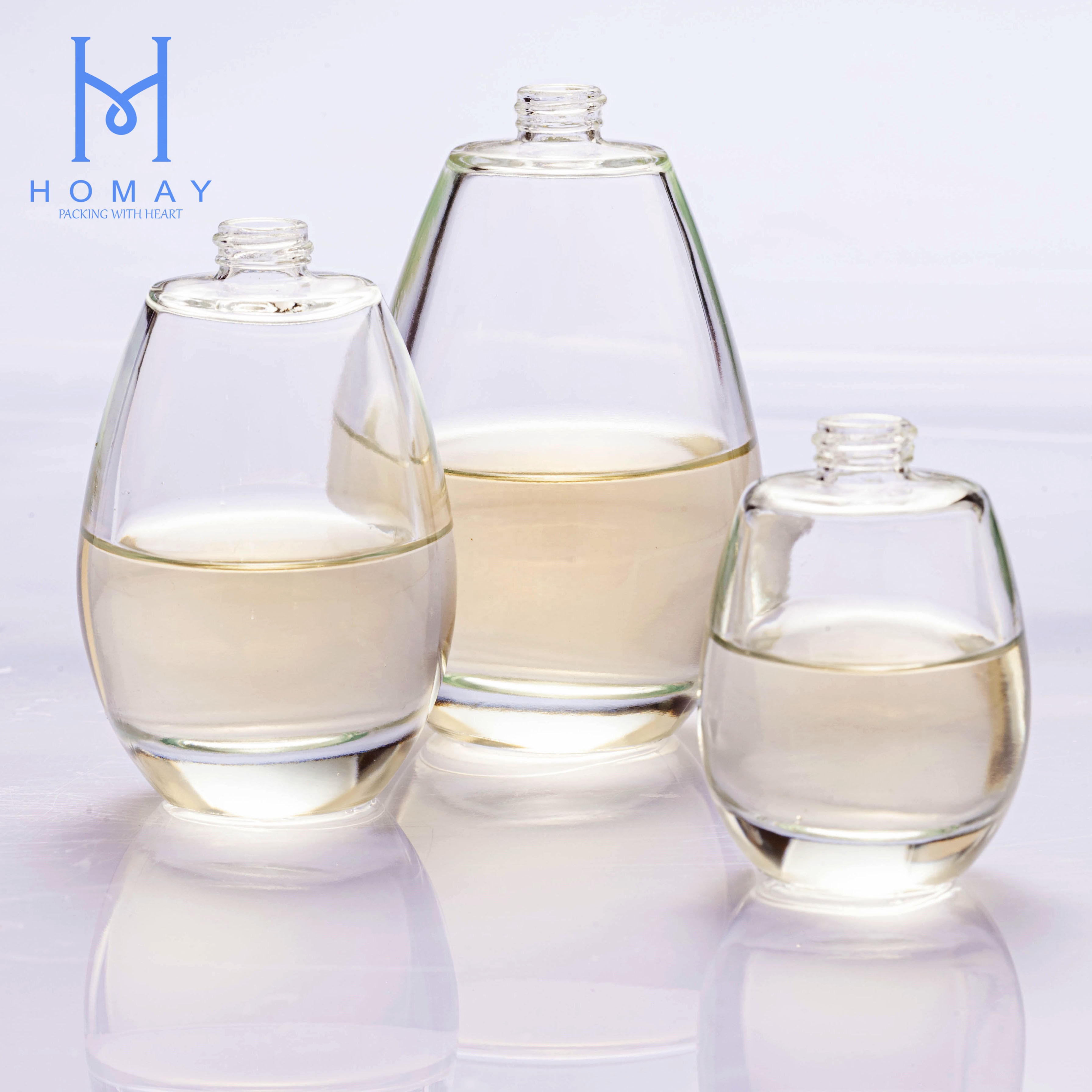 Wholesale customization glass perfume bottle spray glass bottle