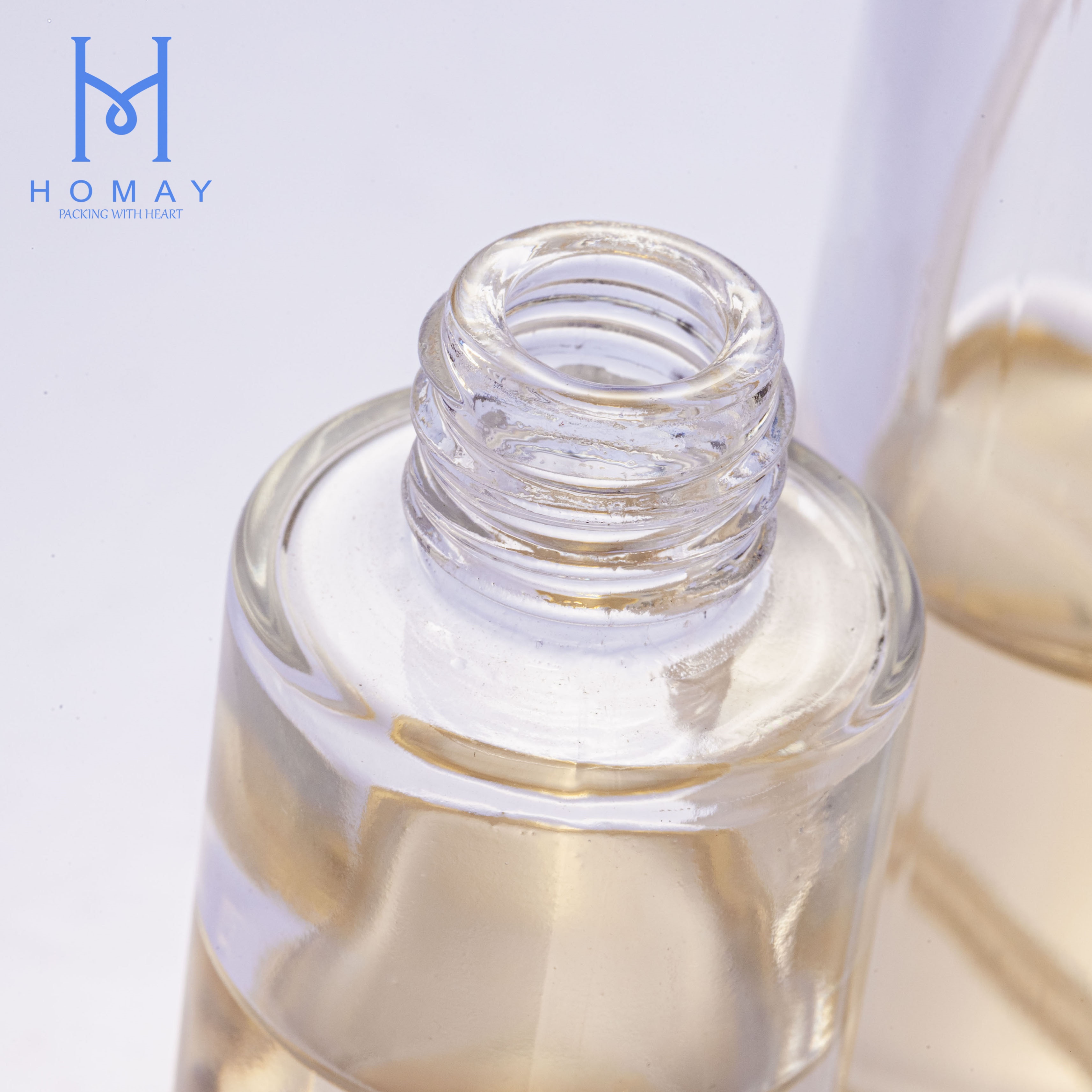 Wholesale customization glass perfume bottle spray glass bottle