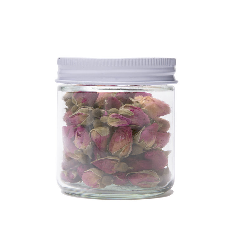 Wholesale customized high quality 12oz clear round straight sided glass jars with screw lid for food candy honey caviar jam