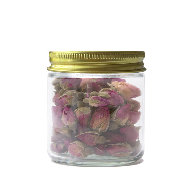 Wholesale customized high quality 12oz clear round straight sided glass jars with screw lid for food candy honey caviar jam