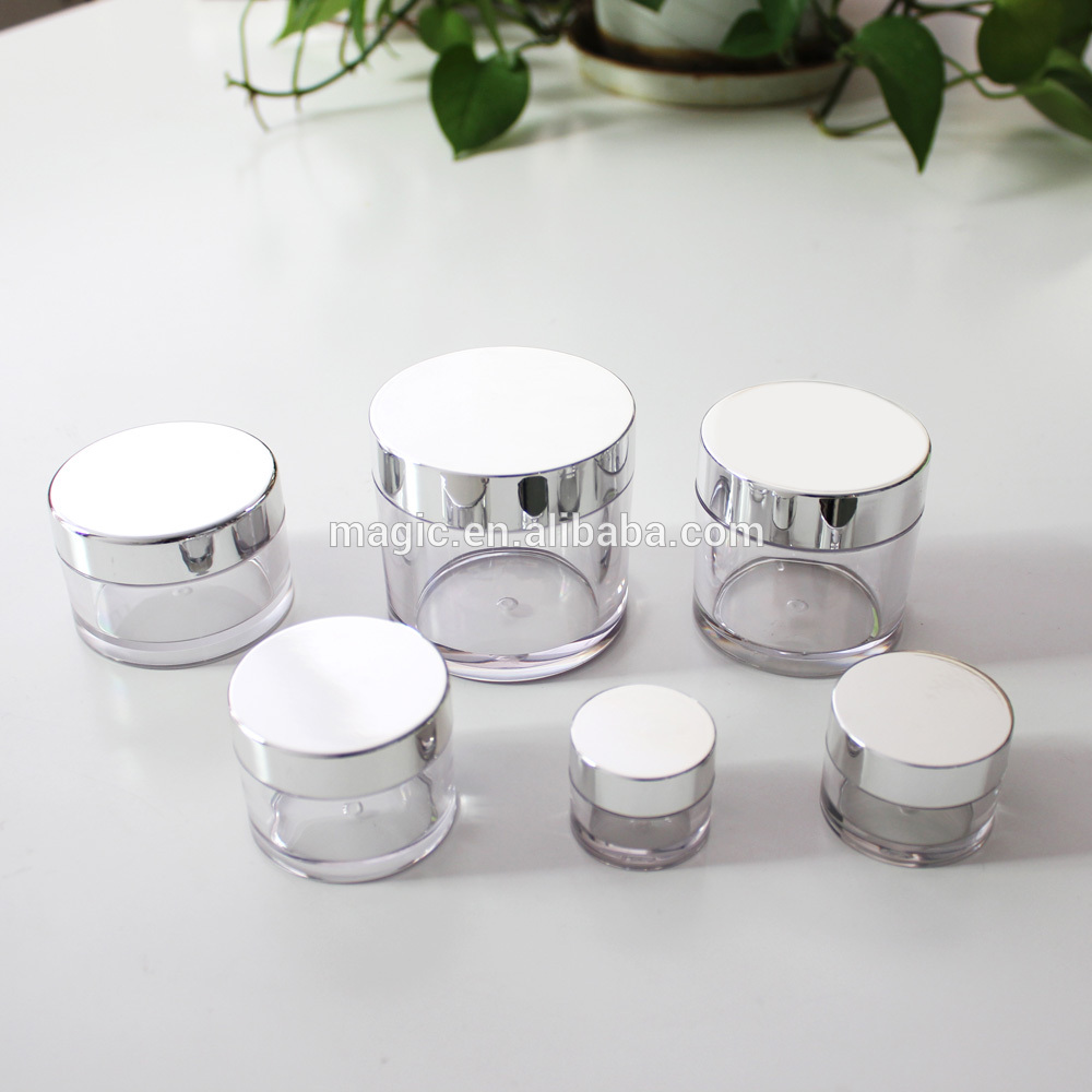 Wholesale decorative skincare cosmetic plastic jar seal