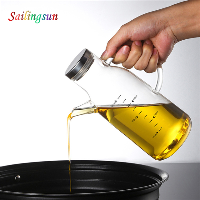 Wholesale durable classical design fancy handmade pyrex glass spice jar