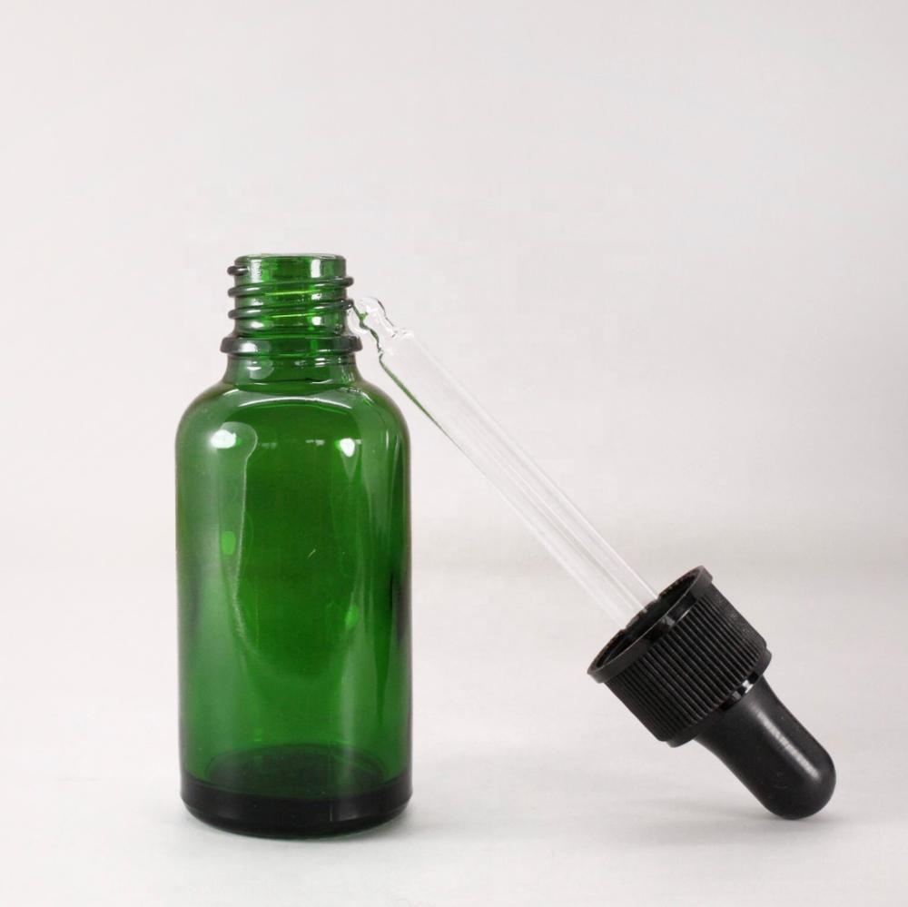 Wholesale empty 1/2 1 oz 2 oz 4 oz 8 oz 16 oz 32 oz 2 4 ounce brown amber clear colbalt blue boston round glass dropper bottles