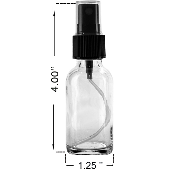 Wholesale empty 1/2 1 oz 2 oz 4 oz 8 oz 16 oz 32 oz clear boston round glass dropper bottles