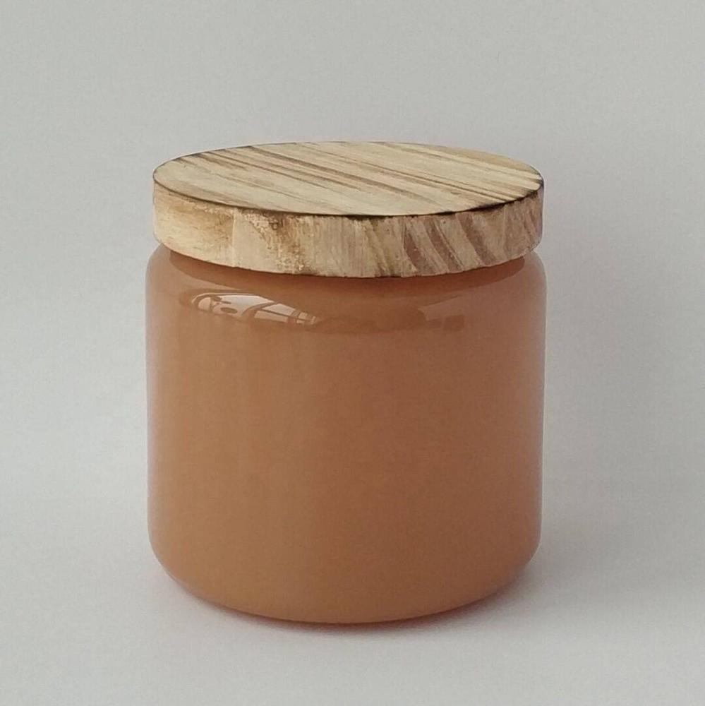 Wholesale empty 14 oz scented candle glass jars with lid luxury