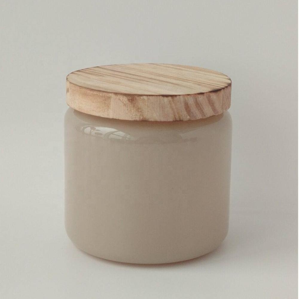 Wholesale empty 14 oz scented candle glass jars with lid luxury