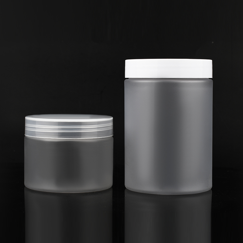 Wholesale empty 30g 40g 50g 60g 80g 100g 120g 150g 200g 250g 500g food container clear PET plastic candy jar