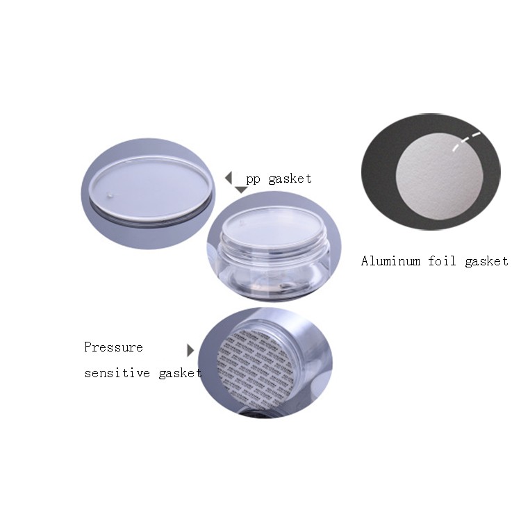 Wholesale empty 30g 40g 50g 60g 80g 100g 120g 150g 200g 250g 500g food container clear PET plastic candy jar