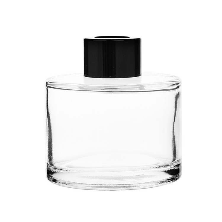 Wholesale empty 50ml 100ml 200ml household round aromatherapy glass bottle