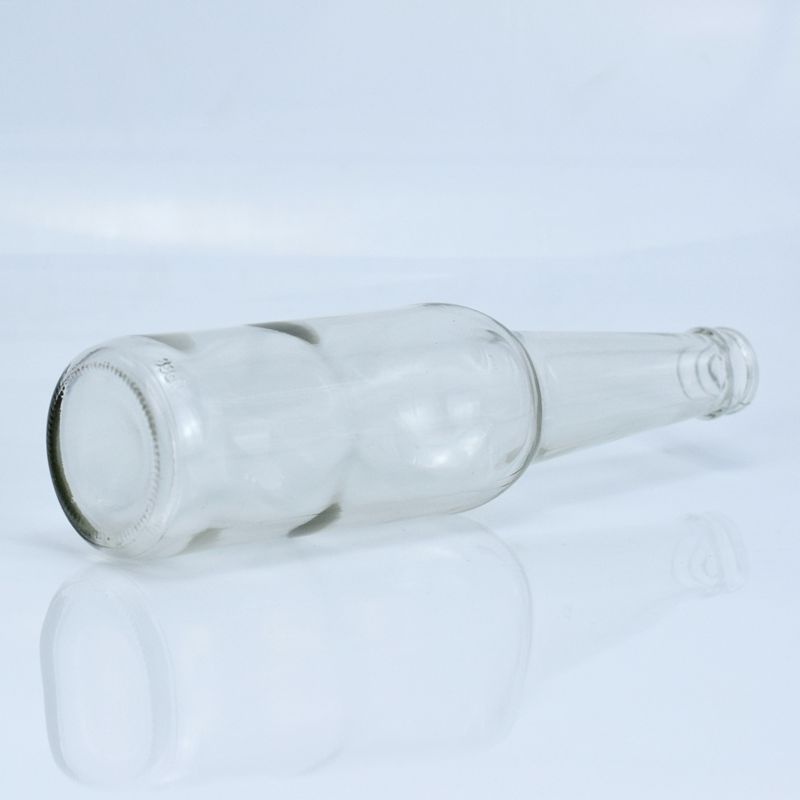Wholesale empty cheap price 330ml clear juice and Sodas bottles
