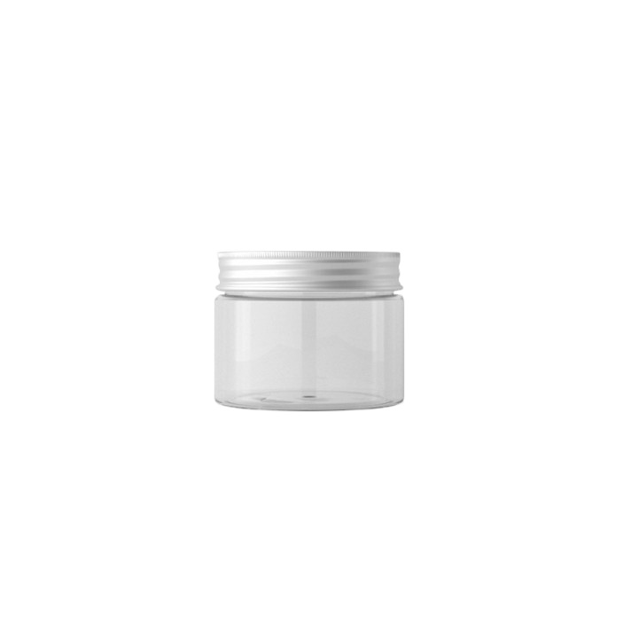 Wholesale empty food grade 30g 40g 50g 60g 80g 100g 120g 150g 250g 500g 200g plastic jar with aluminum lid with pp lid