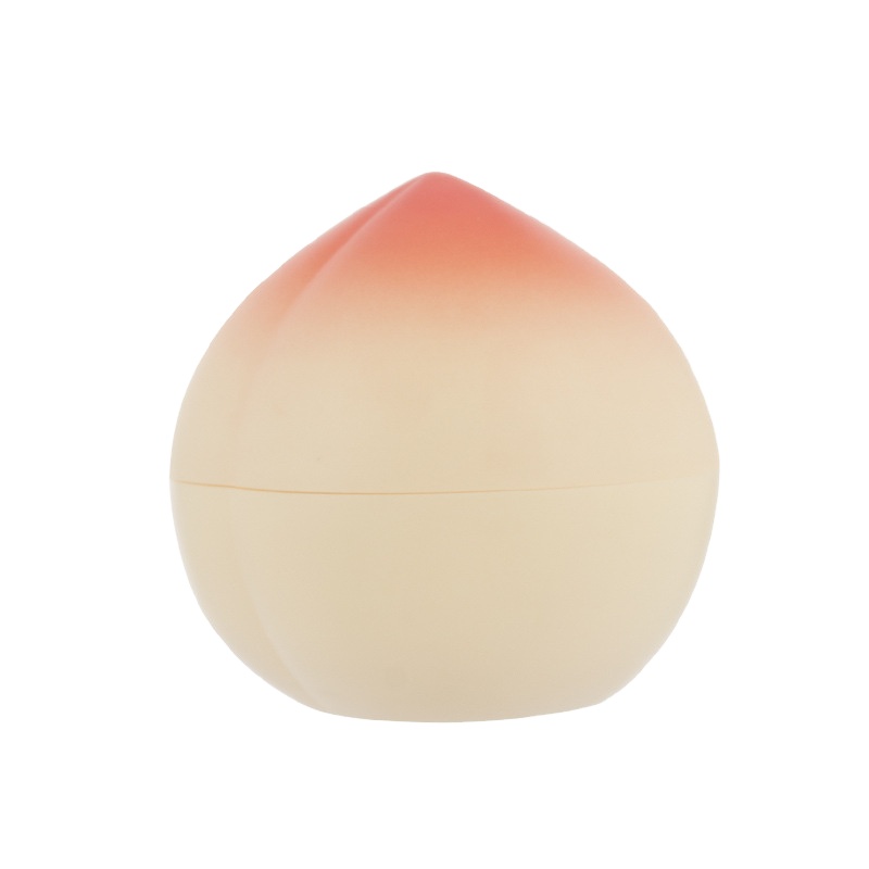 Wholesale empty fruit shape plastic cosmetic packing  face cream jar